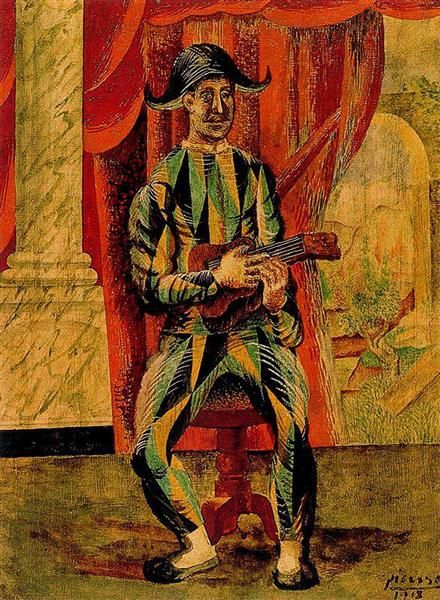 pablo picasso classical oil painting harlequin with guitar arlequin a la guitare 100% handmade by experienced painter on canvas picasso318
pablo picasso classical oil painting harlequin with guitar arlequin a la guitare 100% handmade by experienced painter on canvas picasso318