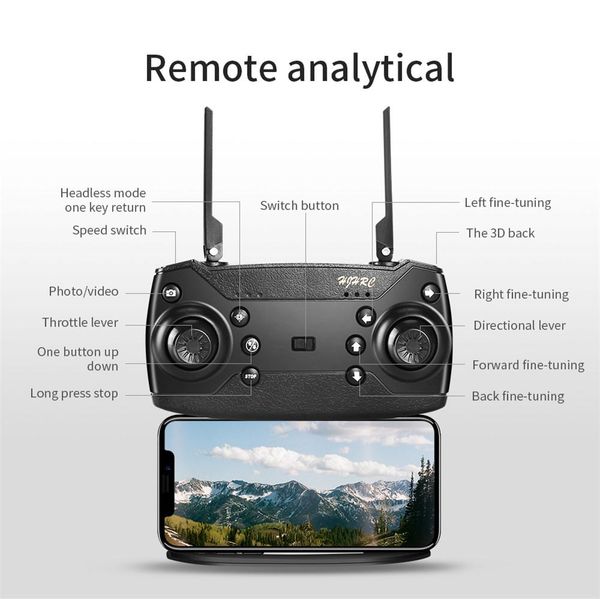 remote control drone foldable fpv four-axis aircraft quadcopter with 1080p hd camera altitude hold gravity sensor headless mode
remote control drone foldable fpv four-axis aircraft quadcopter with 1080p hd camera altitude hold gravity sensor headless mode