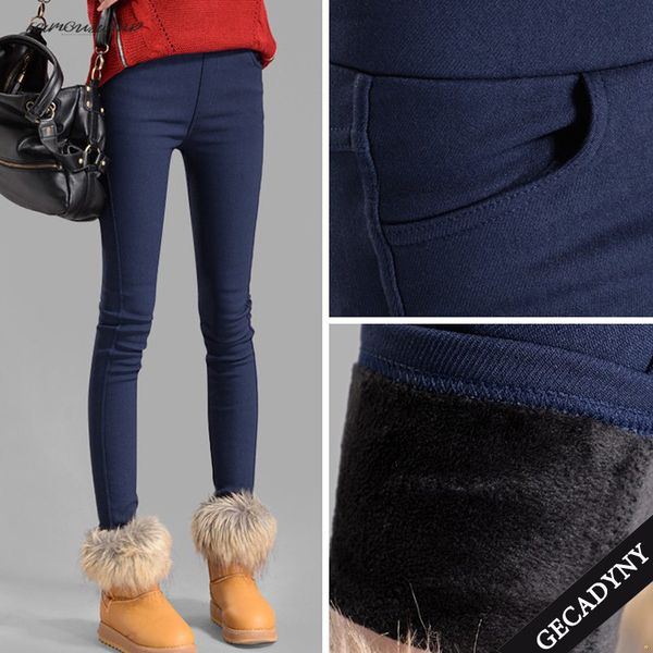 2019 sale leggings polyester elastic trousers autumn winter women pants velvet thickening thicker trousers female warm pencil pants, Black
2019 sale leggings polyester elastic trousers autumn winter women pants velvet thickening thicker trousers female warm pencil pants, Black
