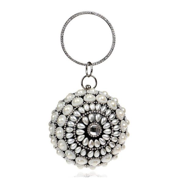 designer-2019 round shaped female clutch bags full pearls beaded women evening clutch bag crystal wedding purse mini handbags
designer-2019 round shaped female clutch bags full pearls beaded women evening clutch bag crystal wedding purse mini handbags