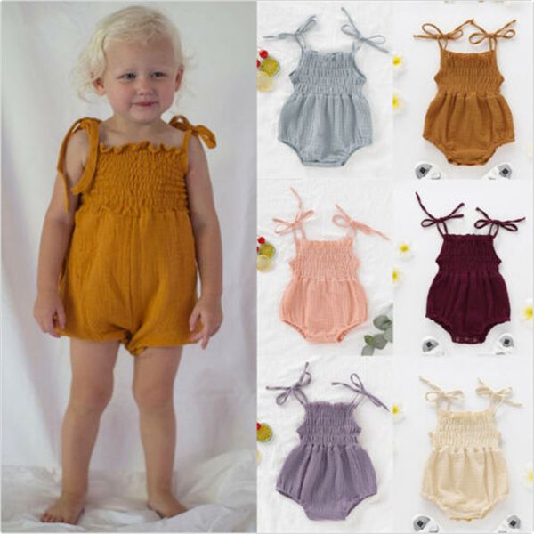 rompers 0-18m born baby girl summer solid romper clothes sleeveless strap ruffle one pieces jumpsuit shorts sunsuit 6 colors, Blue
rompers 0-18m born baby girl summer solid romper clothes sleeveless strap ruffle one pieces jumpsuit shorts sunsuit 6 colors, Blue