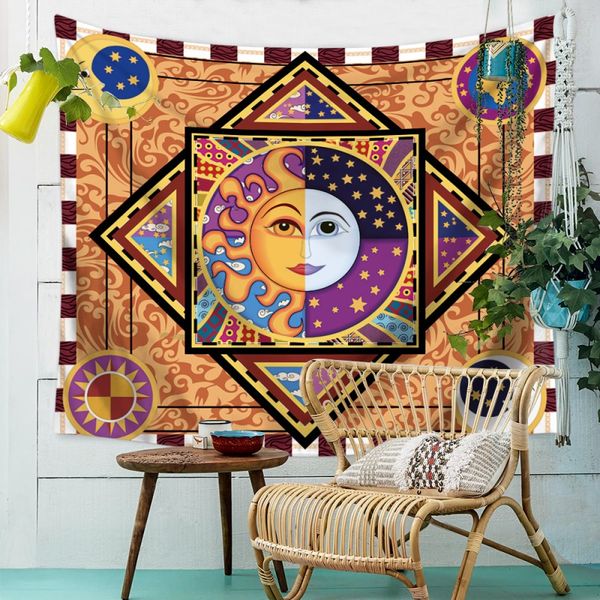 sun and moon tarot psychedelic tapestry polyester fabric indian hippie bohemian print home decor wall hanging mattress tapestry
sun and moon tarot psychedelic tapestry polyester fabric indian hippie bohemian print home decor wall hanging mattress tapestry