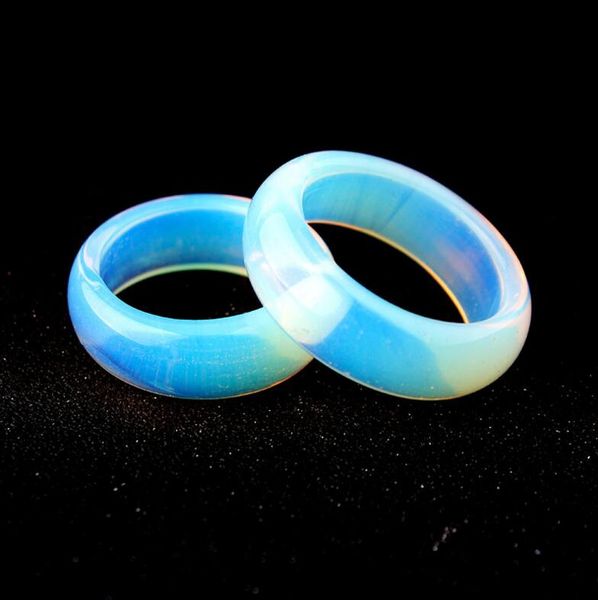 fashion white clear opal wedding rings simple translucent gem stone finger rings smooth round natural stone rings for women, Slivery;golden
fashion white clear opal wedding rings simple translucent gem stone finger rings smooth round natural stone rings for women, Slivery;golden