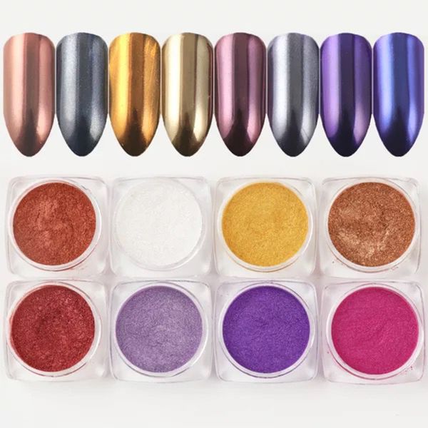 2g sparkle nail glitter unicorn pigment chrome mirror effect silver gold shiny dust for 3d nail art decorations
2g sparkle nail glitter unicorn pigment chrome mirror effect silver gold shiny dust for 3d nail art decorations