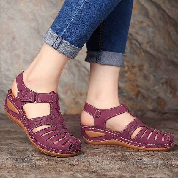 sfit woman 2020 summer leather vintage sandals buckle casual sewing women retro sandalias female ladies platform shoes 36-46, Black
sfit woman 2020 summer leather vintage sandals buckle casual sewing women retro sandalias female ladies platform shoes 36-46, Black