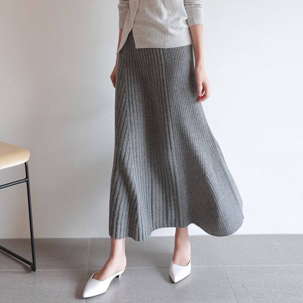 textured knitted midi skirt women swing high waist winter skirts, Black
textured knitted midi skirt women swing high waist winter skirts, Black
