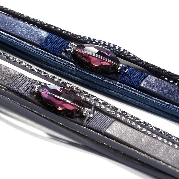 allyes leather bracelets for women bracelets & bangles fashion jewelry purple rhinestone mulitlayer wide wrap bracelet female, Golden;silver
allyes leather bracelets for women bracelets & bangles fashion jewelry purple rhinestone mulitlayer wide wrap bracelet female, Golden;silver