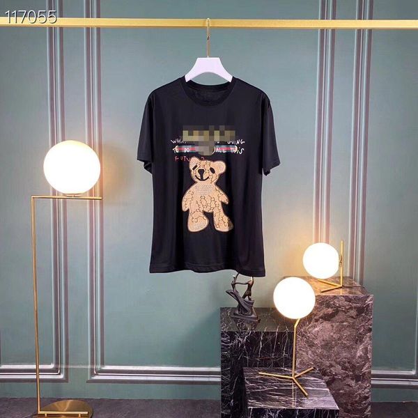 wholesale designer mens women shirts summer luxury t-shirt men women short sleeve brand tees doll bear printed mens streetwear 2051202h, White
wholesale designer mens women shirts summer luxury t-shirt men women short sleeve brand tees doll bear printed mens streetwear 2051202h, White