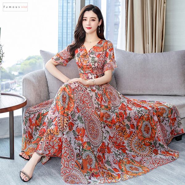 summer dresses 2019 vintage print women boho maxi sundress plus size beach vacation midi chiffon a line bodycon party vestidos, Black;gray
summer dresses 2019 vintage print women boho maxi sundress plus size beach vacation midi chiffon a line bodycon party vestidos, Black;gray