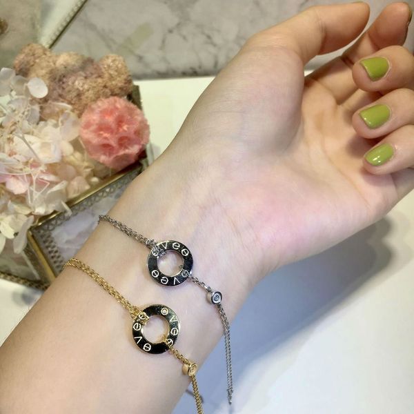 designer jewelry love ring bracelets plated 18k gold screw bracelets with rose gold platinum luxury woman love gift 2 colors, Golden;silver
designer jewelry love ring bracelets plated 18k gold screw bracelets with rose gold platinum luxury woman love gift 2 colors, Golden;silver