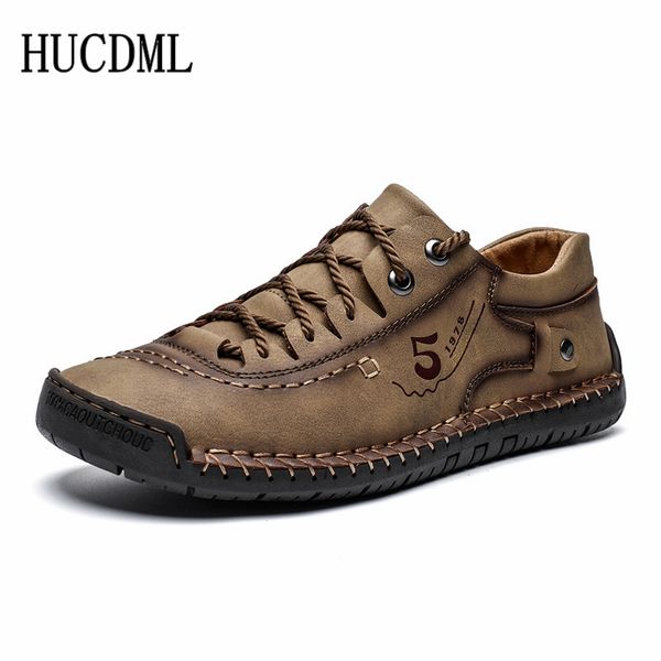 hucdml new handmade leather mens shoes casual driving lace up moccasins male flats footwear big size 38-48, Black
hucdml new handmade leather mens shoes casual driving lace up moccasins male flats footwear big size 38-48, Black