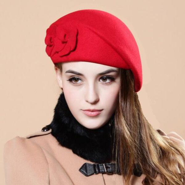 women beret hat for women beanie female cap flower french trilby wool soft stewardess hat gorras planas, Blue;gray
women beret hat for women beanie female cap flower french trilby wool soft stewardess hat gorras planas, Blue;gray