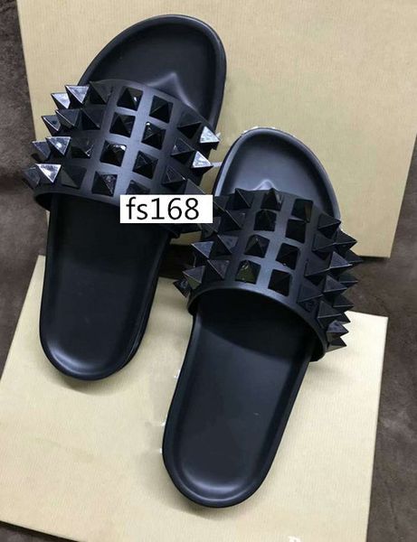 donna studded willow nail slippers designer willow nails soft bottom rubber slippers men rivet junior spikes flat slipperswith boxs, Black
donna studded willow nail slippers designer willow nails soft bottom rubber slippers men rivet junior spikes flat slipperswith boxs, Black
