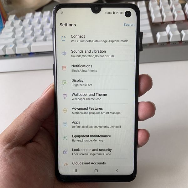 6,1 "дырявый полноэкранный Goophone S10 3G WCDMA Quad Core MTK6580 1 ГБ 8 ГБ Android 9.0 ID лица Ультразвуков 
6,1 "дырявый полноэкранный Goophone S10 3G WCDMA Quad Core MTK6580 1 ГБ 8 ГБ Android 9.0 ID лица Ультразвуков