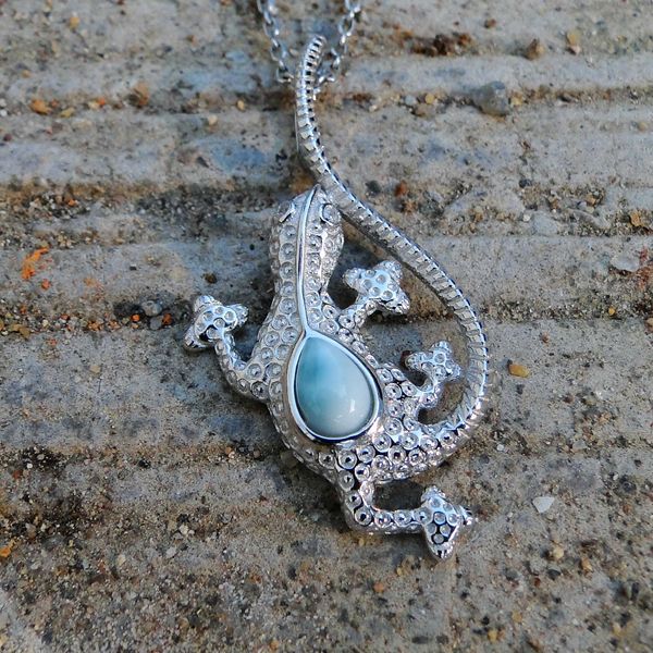 natural larimar 925 sterling silver pendant lizard larimar gemstone pendant necklace for women man gift
natural larimar 925 sterling silver pendant lizard larimar gemstone pendant necklace for women man gift