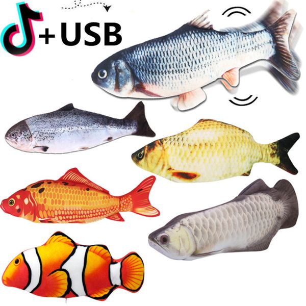 electronic pet cat toy electric usb charging simulation fish toys for dog cat chewing playing biting supplies dropshiping
electronic pet cat toy electric usb charging simulation fish toys for dog cat chewing playing biting supplies dropshiping