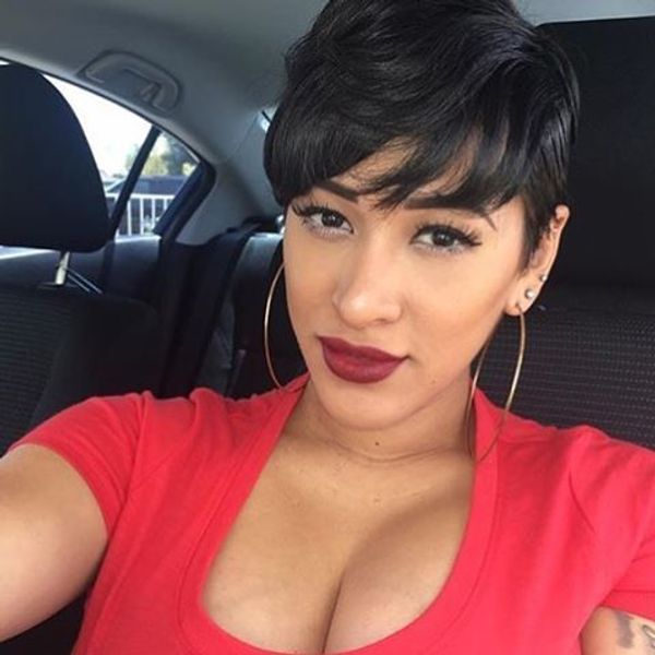 short human hair capless pixie cut wigs machine made boycut none lace wigs for black women, Black;brown
short human hair capless pixie cut wigs machine made boycut none lace wigs for black women, Black;brown