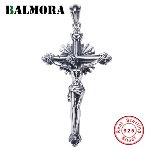 balmora 925 sterling silver jesus crucifix cross charm pendants for women men religious christian fashion jewelry without chain
balmora 925 sterling silver jesus crucifix cross charm pendants for women men religious christian fashion jewelry without chain