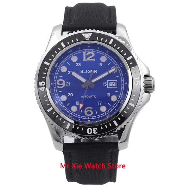 bliger 44mm automatic mechanical watch men business luminous waterproof clock leather strap calendar wristwatch men, Slivery;brown
bliger 44mm automatic mechanical watch men business luminous waterproof clock leather strap calendar wristwatch men, Slivery;brown