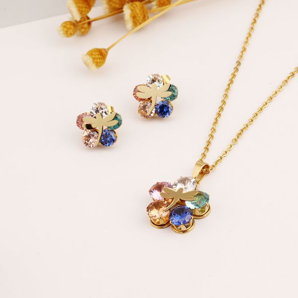 elegant fashion flower butterfly suit colorful diamond earrings elegant accessories fashion choker set, Silver
elegant fashion flower butterfly suit colorful diamond earrings elegant accessories fashion choker set, Silver