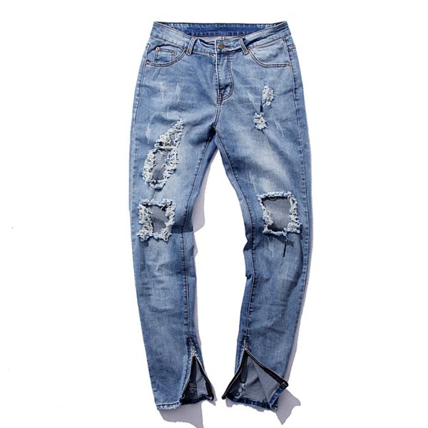 Men ankle zipper ripped jeans kanye west hip hop distressed biker jeans mens justin bieber fear of god style black denim pants
Men ankle zipper ripped jeans kanye west hip hop distressed biker jeans mens justin bieber fear of god style black denim pants