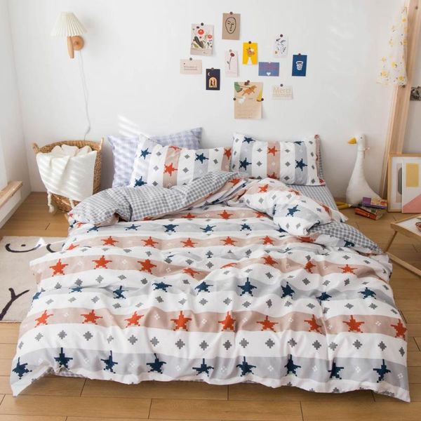 bedding sets svetanya cotton set print bed linen (flat sheet pillowcase quilt cover) single double size
bedding sets svetanya cotton set print bed linen (flat sheet pillowcase quilt cover) single double size