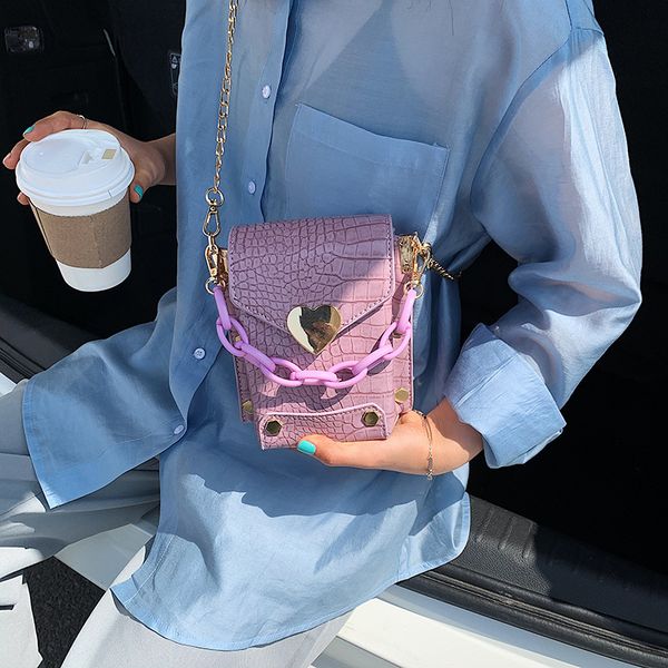 2020 new shoulder bag women's casual fashion korean version of the stone pattern mobile phone bag messenger chain
2020 new shoulder bag women's casual fashion korean version of the stone pattern mobile phone bag messenger chain