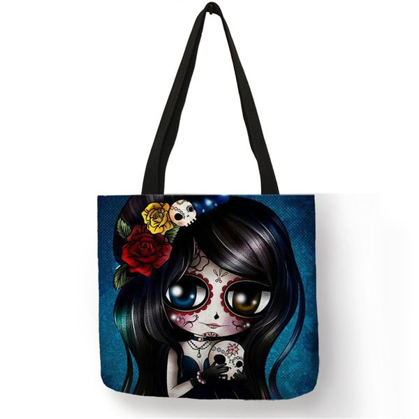 designer handbags unique sugar skull print tote bags for women traveling shopping bags lady printed handbags dropshipping
designer handbags unique sugar skull print tote bags for women traveling shopping bags lady printed handbags dropshipping