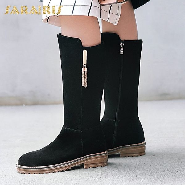 sarairis 2018 large size 32-43 zip up chunky heels dropship women shoes woman boots woman shoes mid calf boots, Black
sarairis 2018 large size 32-43 zip up chunky heels dropship women shoes woman boots woman shoes mid calf boots, Black