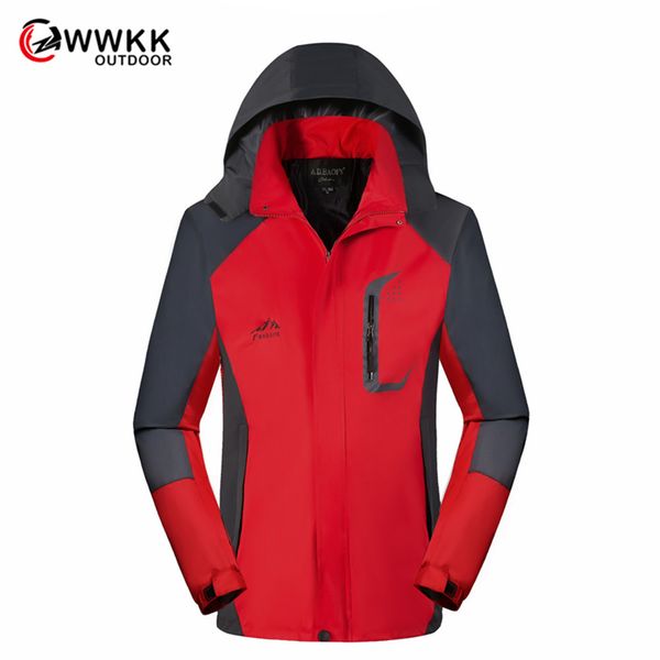 wwkk hiking jacket casual men's sportswear fashion super waterproof breathable windbreaker zipper hooded mountaineering jackets, Blue;black
wwkk hiking jacket casual men's sportswear fashion super waterproof breathable windbreaker zipper hooded mountaineering jackets, Blue;black
