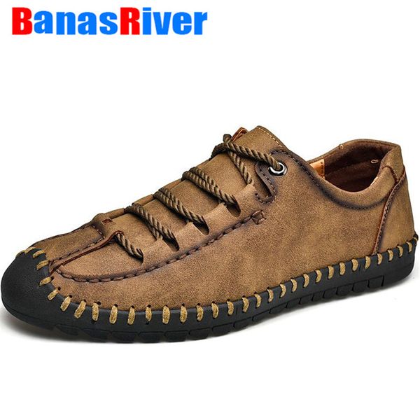 2020 sneakers outdoor spring summer outdoor leather casual shoes breathable men's handmade flats moccasins loafers big size38-48, Black
2020 sneakers outdoor spring summer outdoor leather casual shoes breathable men's handmade flats moccasins loafers big size38-48, Black
