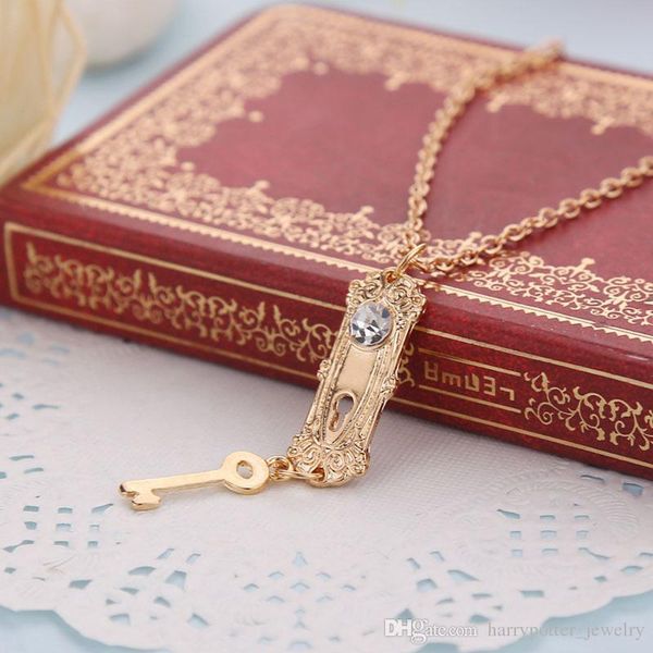 crystal necklace diamond golden key lock pendant necklaces for women movie statement jewelry christmas gift hip hop jewelry drop ship, Silver
crystal necklace diamond golden key lock pendant necklaces for women movie statement jewelry christmas gift hip hop jewelry drop ship, Silver