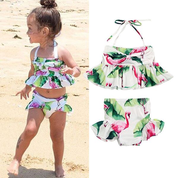 2018 new kid baby girl flamingo tankini bikini set two piece girl beachwear halter ruffle swimwear summer style swimsuit costume
2018 new kid baby girl flamingo tankini bikini set two piece girl beachwear halter ruffle swimwear summer style swimsuit costume