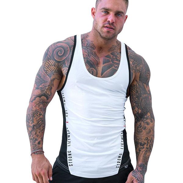 2019 tank men brand mens sleeveless shirts summer clothing bodybuilding undershirt casual fitness tank tees size m-xxl, White;black
2019 tank men brand mens sleeveless shirts summer clothing bodybuilding undershirt casual fitness tank tees size m-xxl, White;black