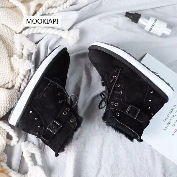 australian brand's latest women's shoes, 100% real cow leather, pure natural wool, fashionable women's snow boots, Black
australian brand's latest women's shoes, 100% real cow leather, pure natural wool, fashionable women's snow boots, Black