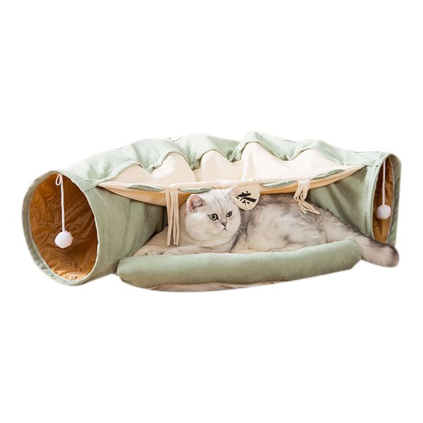 cat beds & furniture dog tunnel bed with mat, collapsible 3 way tube condo play toy peek hole fun ball indoor outdoor interactive hideou
cat beds & furniture dog tunnel bed with mat, collapsible 3 way tube condo play toy peek hole fun ball indoor outdoor interactive hideou