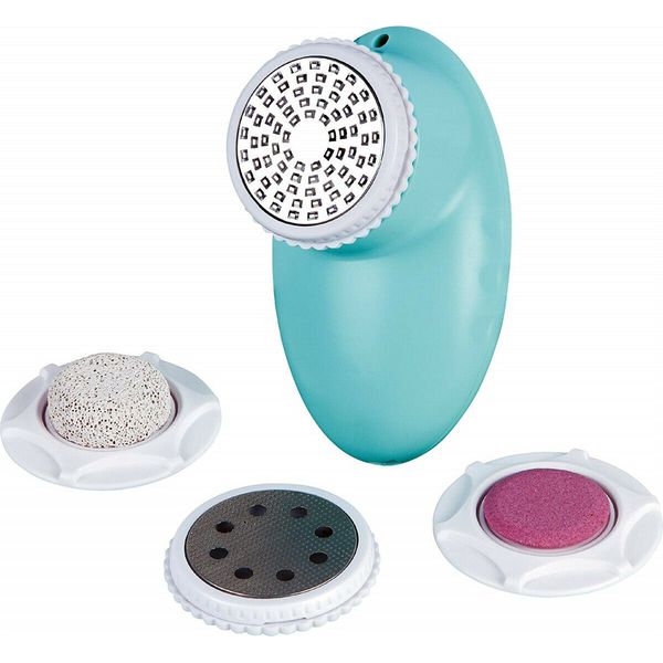 3-in-1 electric callus remover with 3 replacement heads foot file pedicure tool for dry and hard skin 
3-in-1 electric callus remover with 3 replacement heads foot file pedicure tool for dry and hard skin