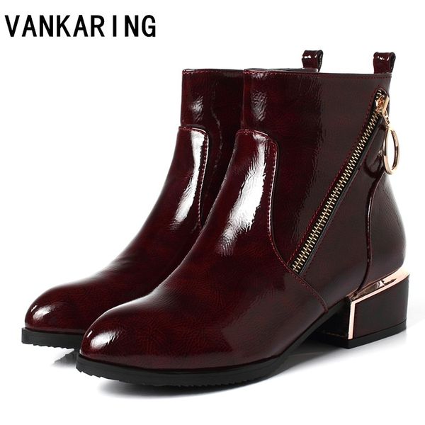 fashion microfiber patent leather ankle boots for women pointed toe cowboy winter snow boots women high heels runway, Black
fashion microfiber patent leather ankle boots for women pointed toe cowboy winter snow boots women high heels runway, Black
