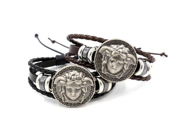 Новый тренд панк-браслет Medusa кожаный браслет мужской браслет аксессуары 200
Новый тренд панк-браслет Medusa кожаный браслет мужской браслет аксессуары 200
