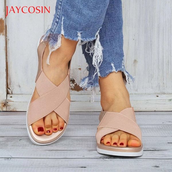 jaycosin sndals women shoes soft genuine women casual summer beach shoes female plus size 36-42 sandal female flat sandalias 12 y200620, Black
jaycosin sndals women shoes soft genuine women casual summer beach shoes female plus size 36-42 sandal female flat sandalias 12 y200620, Black