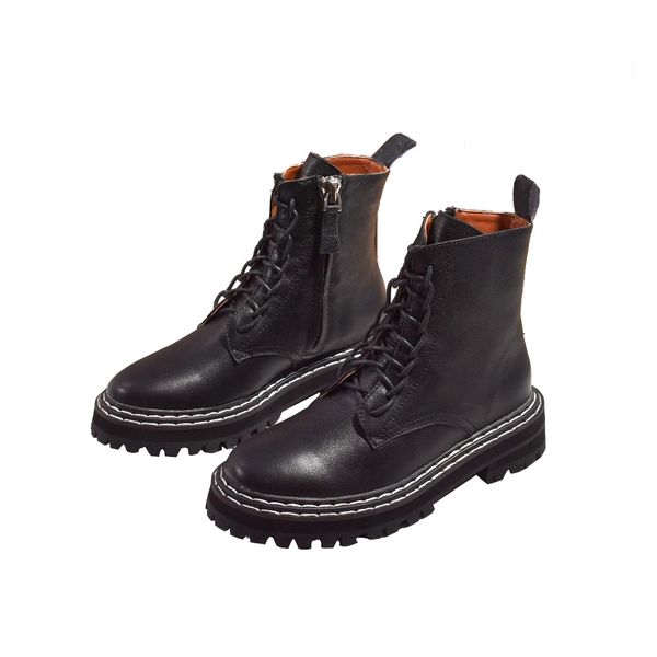 new autumn and winter explosions martin boots short boots female leather with thick end motorcycle boots british wind us5-8.5 original, Black
new autumn and winter explosions martin boots short boots female leather with thick end motorcycle boots british wind us5-8.5 original, Black