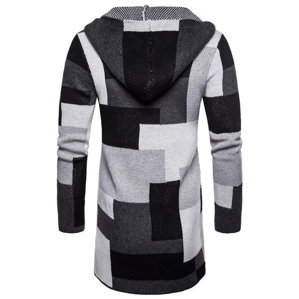 patchwork hooded long sleeve males coat fashion street style mens clothing mens designer coats, Black
patchwork hooded long sleeve males coat fashion street style mens clothing mens designer coats, Black