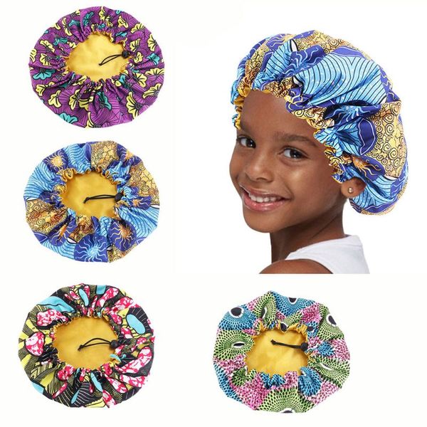 african print ankara bonnet new fashion stain silky big bonnet for kids children sleep cap headwrap hat hair wrap accessories, Yellow
african print ankara bonnet new fashion stain silky big bonnet for kids children sleep cap headwrap hat hair wrap accessories, Yellow