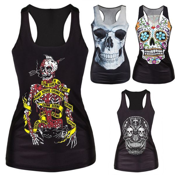 deep 3d vest skull bone camisole tank lace leopard print vest halter strip velvet crop camisole for women, White
deep 3d vest skull bone camisole tank lace leopard print vest halter strip velvet crop camisole for women, White