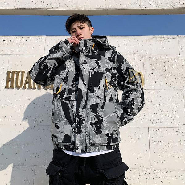 2019 spring new camouflage bomber jacket men streetwear casual hooded windbreaker mens jacket coat, Black;brown
2019 spring new camouflage bomber jacket men streetwear casual hooded windbreaker mens jacket coat, Black;brown