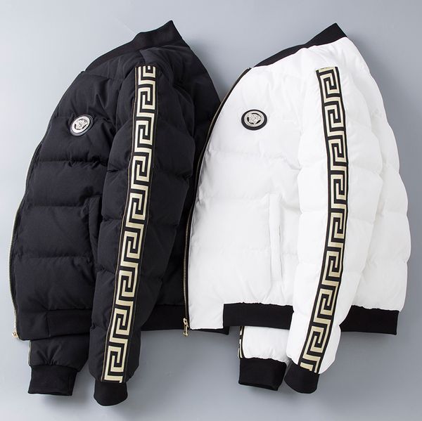 Winter new fa hion men de igner jacket lim thick cotton coat luxury zipper de igner jacket plu ize m 5xl, Black;brown
Winter new fa hion men de igner jacket lim thick cotton coat luxury zipper de igner jacket plu ize m 5xl, Black;brown