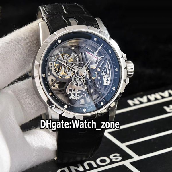 new excalibur 46 steel case rddbex0393 automatic 10 o'clock tourbillon mens watch black dial skeleton leather strap sport watches watch, Slivery;brown
new excalibur 46 steel case rddbex0393 automatic 10 o'clock tourbillon mens watch black dial skeleton leather strap sport watches watch, Slivery;brown