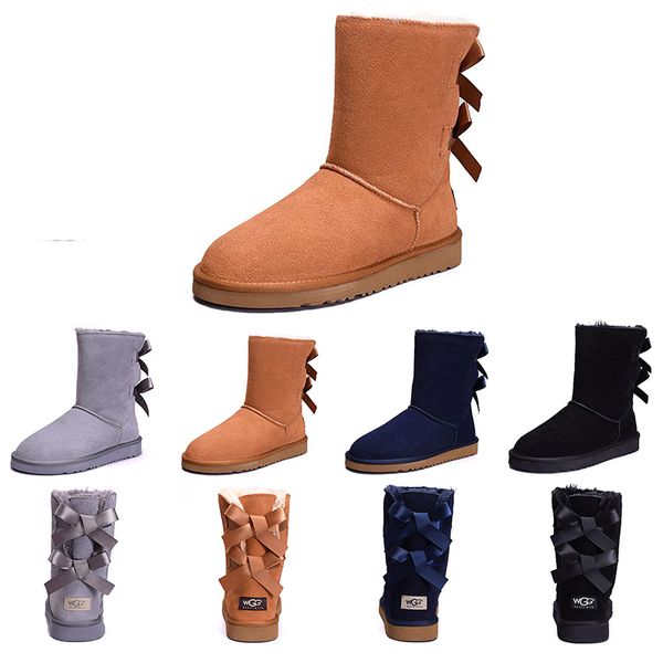 Direct selling Women Winter Snow Boots Fashion Australia Classic Half Short bow boots Ankle Knee Bowknot girl lady coffee Red Grey Boot
Direct selling Women Winter Snow Boots Fashion Australia Classic Half Short bow boots Ankle Knee Bowknot girl lady coffee Red Grey Boot