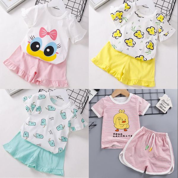 summer children clothes princess girls cartoon flower suit ruffle shorts baby girls short sleeve set cute sweet stripe outfits, White
summer children clothes princess girls cartoon flower suit ruffle shorts baby girls short sleeve set cute sweet stripe outfits, White