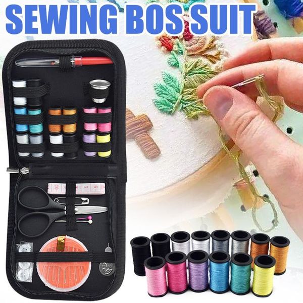 sewing kit 27pcs travel portable sewing box small bag woven hand embroidery craft home diy multi-function tool set #yl5, Black
sewing kit 27pcs travel portable sewing box small bag woven hand embroidery craft home diy multi-function tool set #yl5, Black